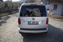 Volkswagen Caddy 2015–2020 Zadný difúzorový lip (ABS) fotografia 7
