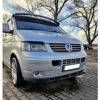 Predný lip spojler nárazníka (ABS) Volkswagen T5 Caravelle 2004–2010 fotografia 2