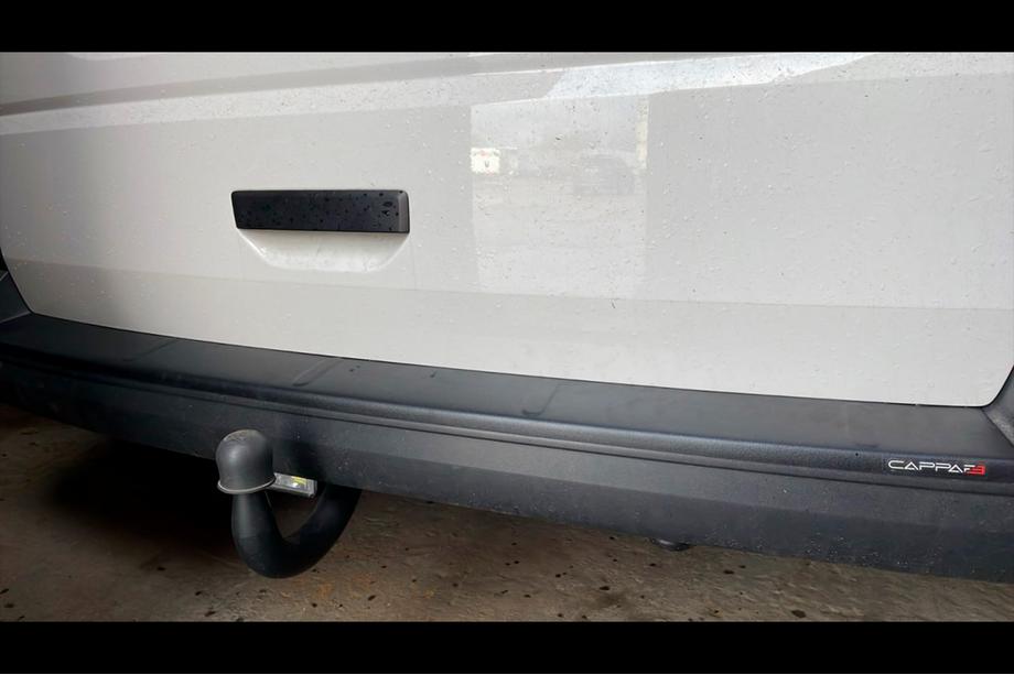 Volkswagen T6 2015–2024 Difúzor zadného nárazníka EuroCap (1 dvere, ABS) Fotografia 1