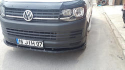 Volkswagen T6 2015–2024 Predný lip spojler 2015-2018 Standart (ABS) fotografia 2