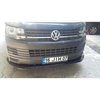 Predný lip spojler 2015-2018 Standart (ABS) Volkswagen T6 2015–2024 fotografia 4