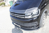 Volkswagen T6 2015–2024 Predný lip spojler, karbónový vzhľad 2015-2018 (ABS) fotografia 11