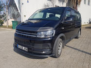 Volkswagen T6 2015–2024 Predný lip spojler, karbónový vzhľad 2015-2018 (ABS) fotografia 4