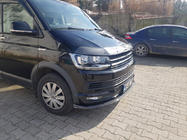 Volkswagen T6 2015–2024 Predný lip spojler, karbónový vzhľad 2015-2018 (ABS) fotografia 5