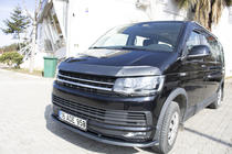 Volkswagen T6 2015–2024 Predný lip spojler, karbónový vzhľad 2015-2018 (ABS) fotografia 8