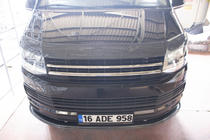 Volkswagen T6 2015–2024 Deflektor kapoty v karbónovom dizajne (EuroCap) fotografia 15