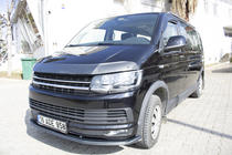 Volkswagen T6 2015–2024 Deflektor kapoty v karbónovom dizajne (EuroCap) fotografia 8