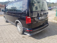 Volkswagen T6 2015–2024 Zadný lip nadstavec v karbónovom vzhľade (ABS) fotografia 3