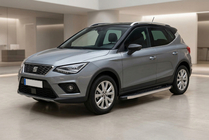 Seat Arona 2017– Bočné nášľapy BlackLine (2 ks, hliník) fotografia 1