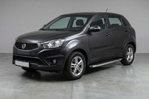 SsangYong Korando 2010–2019 Bočné nášľapy BlackLine (2 ks, hliník) fotografia 1