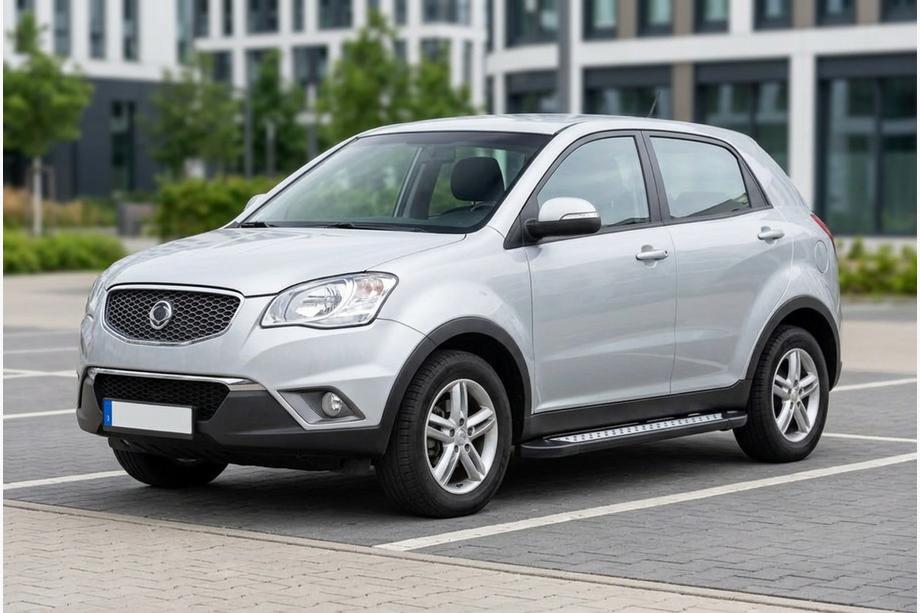 SsangYong Korando 2010–2019 Bočné nášľapy New Vision Black (2 ks, hliník) Fotografia 1