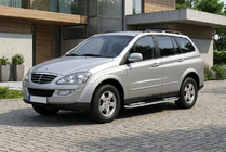 SsangYong Kyron 2005–2014 Bočné nášľapy Tayga V2 (2 ks, hliník) fotografia 1