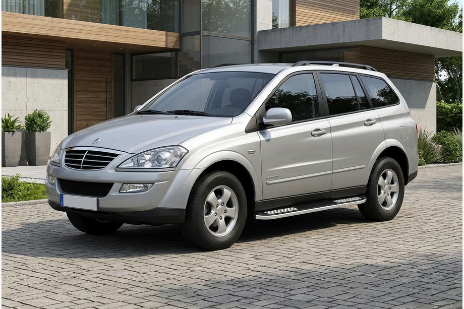 SsangYong Kyron 2005–2014 Bočné nášľapy Tayga V2 (2 ks, hliník) Image