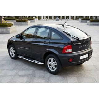 Bočné nášľapy Tayga V2 (2 ks, hliník) SsangYong Action 2005–2018 fotografia 1