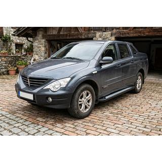 Bočné nášľapy New Vision Black (2 ks, hliník) SsangYong Action 2005–2018 fotografia 1