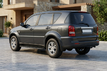 SsangYong Rexton I 2001–2017 Bočné prahy Tayga Black (2 ks, hliník) 2005-2012 fotografia 1