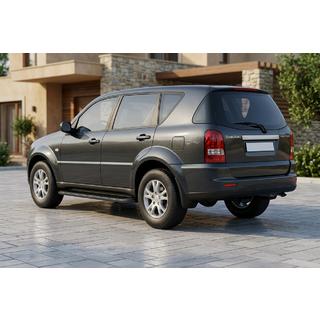 Bočné prahy Tayga Black (2 ks, hliník) SsangYong Rexton I 2001–2017 fotografia 1