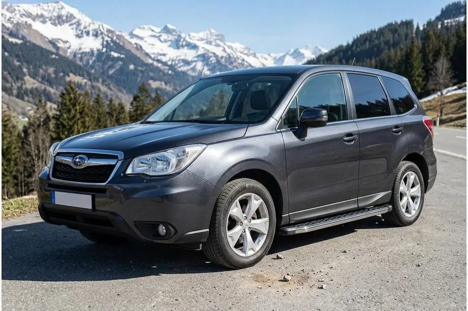 Subaru Forester 2013–2018 Bočné nášľapy BlackLine (2 ks, hliník) Image