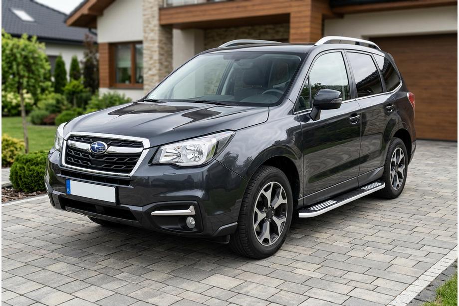 Subaru Forester 2013–2018 Bočné nášľapy Tayga V2 (2 ks, hliník) Image