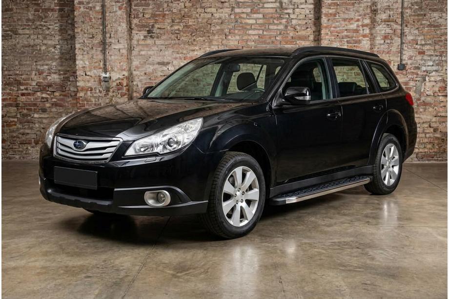Subaru Outback 2009–2014 Bočné nášľapy BlackLine (2 ks, hliník) Image