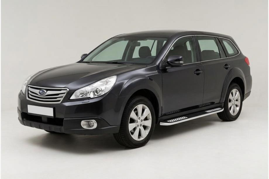 Subaru Outback 2009–2014 Bočné nášľapy Tayga V2 (2 ks, hliník) Image