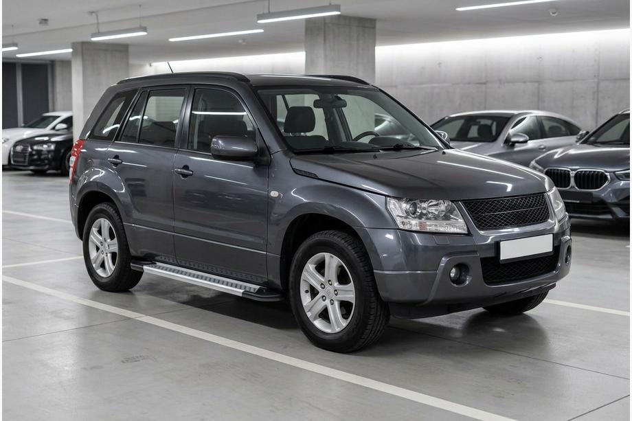 Suzuki Grand Vitara 2005–2017 Bočné nášľapy New Vision Grey (2 ks, hliník) Fotografia 1