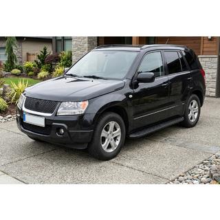 Bočné prahy Tayga Black (2 ks, hliník) Suzuki Grand Vitara 2005–2017 fotografia 1