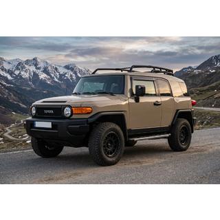 Bočné prahy BlackLine (2 ks., hliník) Toyota FJ Cruiser 2006–2022 fotografia 1