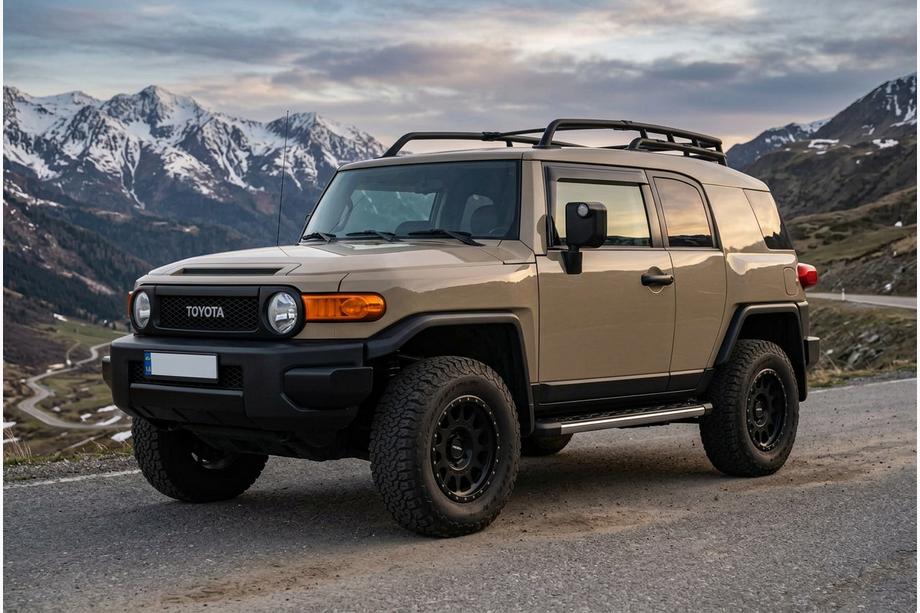 Toyota FJ Cruiser 2006–2022 Bočné prahy BlackLine (2 ks., hliník) Image