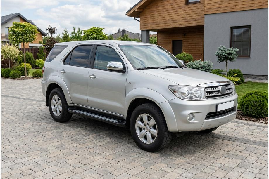 Toyota Fortuner 2006–2015 Bočné nášľapy New Vision Black (2 ks, hliník) Fotografia 1
