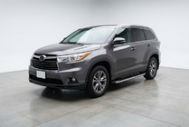 Toyota Highlander 2013–2019 Bočné nášľapy BlackLine (2 ks, hliník) fotografia 1