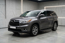 Toyota Highlander 2013–2019 Bočné prahy Tayga Black (2 ks, hliník) fotografia 1