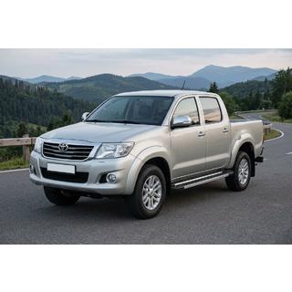 Bočné nášľapy RedLine V1 (2 ks, hliník) Toyota Hilux 2006–2015 fotografia 1