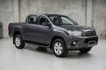 Toyota Hilux 2015– Bočné prahy Tayga Black (2 ks, hliník) fotografia 1
