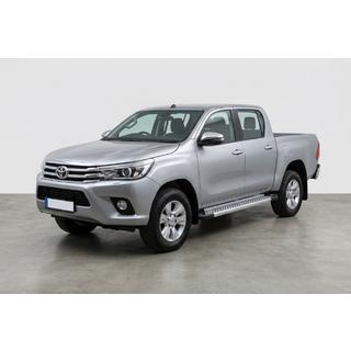 Bočné nášľapy New Vision Grey (2 ks, hliník) Toyota Hilux 2015– fotografia 1