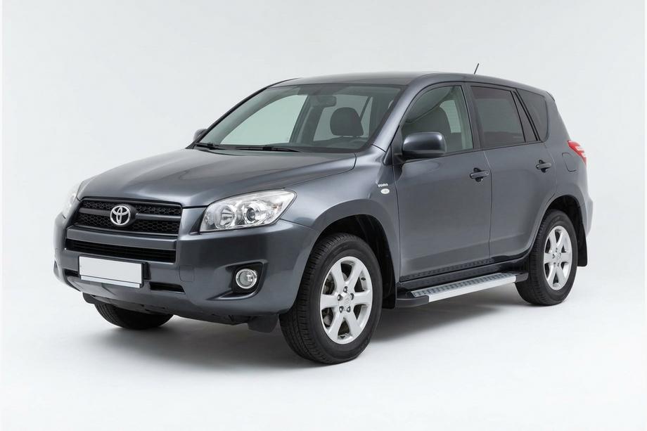 Toyota Rav 4 2006–2013 Bočné nášľapy New Vision Grey (2 ks, hliník) Fotografia 1