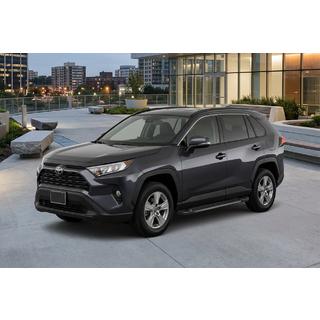 Bočné nášľapy RedLine Black (2 ks, hliník) Toyota Rav 4 2019–2025 fotografia 1