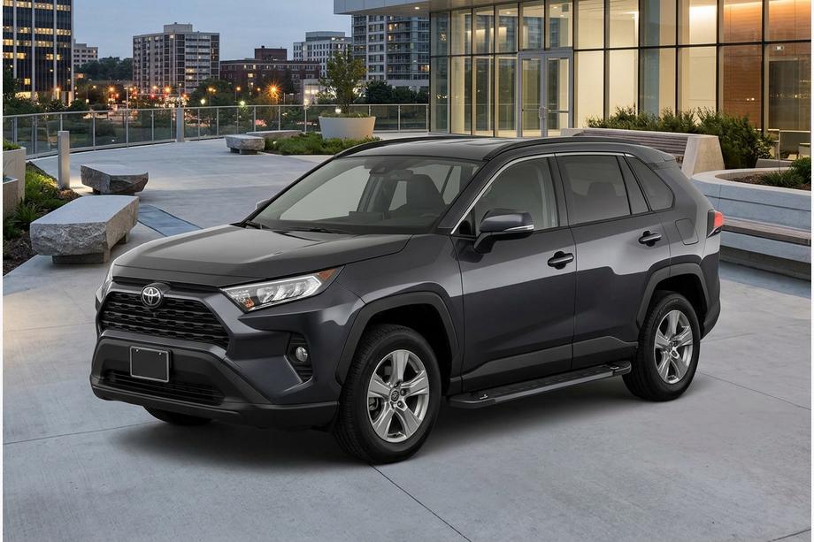 Toyota Rav 4 2019–2025 Bočné nášľapy RedLine Black (2 ks, hliník) Image