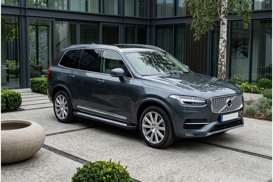 Volvo XC90 2015– Bočné nášľapy New Vision Black (2 ks, hliník) Image