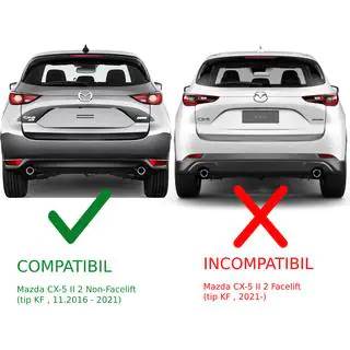 Zástierky Premium 2017-2021 (4 ks) Mazda CX-5 2017–2025 fotografia 2