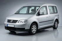 Volkswagen Caddy 2004–2010 Bočné prahy Tayga Black (2 ks, hliník) fotografia 1