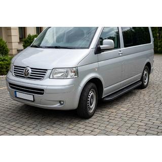 Bočné prahy Tayga Black (2 ks, hliník) Volkswagen T5 Transporter 2003–2010 fotografia 1