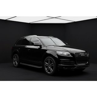 Bočné prahy Tayga Black (2 ks, hliník) Audi Q7 2005–2015 fotografia 1
