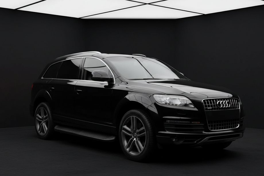 Audi Q7 2005–2015 Bočné prahy Tayga Black (2 ks, hliník) Image