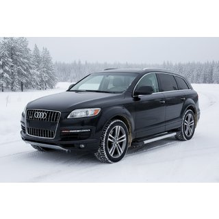 Bočné nášľapy New Vision Grey (2 ks, hliník) Audi Q7 2005–2015 fotografia 1
