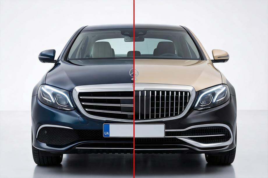 Mercedes Trieda E W213 2016–2023 Maybach body kit (pre 2016-2020) Image