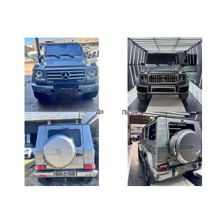 Sada bodykitu 2018+ (G63 AMG) Mercedes G-Class W463 2018–2024 fotografia 2