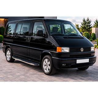 Bočné nášľapy BlackLine (2 ks, hliník) Volkswagen T4 Caravelle/Multivan 1990–2003 fotografia 1