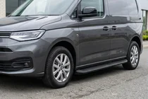 Opel Combo 2019– Bočné prahy Tayga Black (2 ks, hliník) fotografia 1