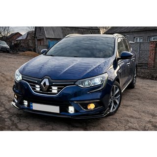 Kryt predného nárazníka – lip (čierny) Renault Megane IV 2016–2025 fotografia 1